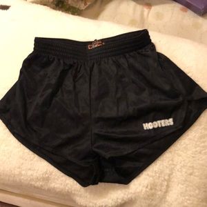 Hooter’s black shorts